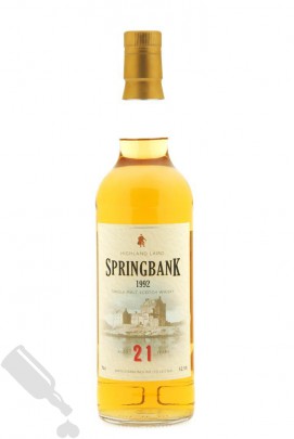 Springbank 21 years 1992 - 2014 