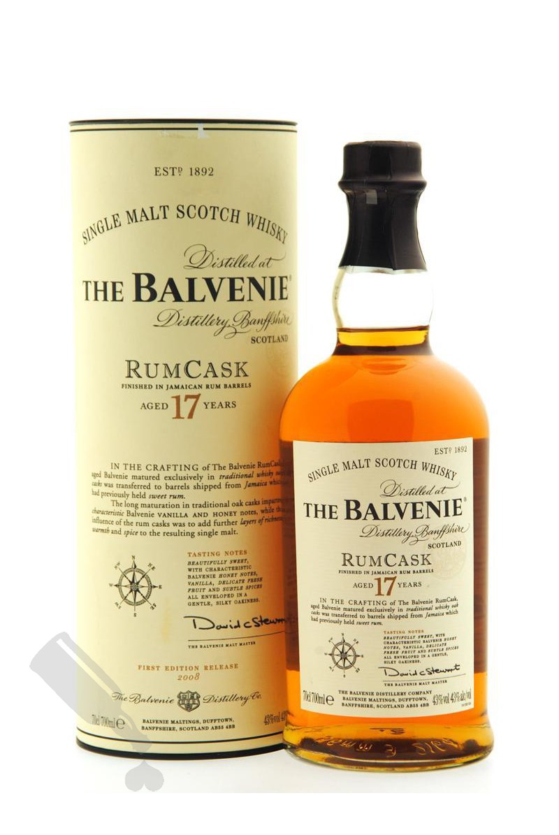Balvenie 17 years Rum Cask