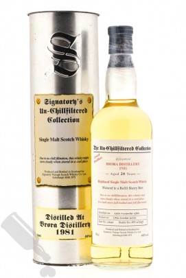 Brora 20 years 1981 - 2002 #1420