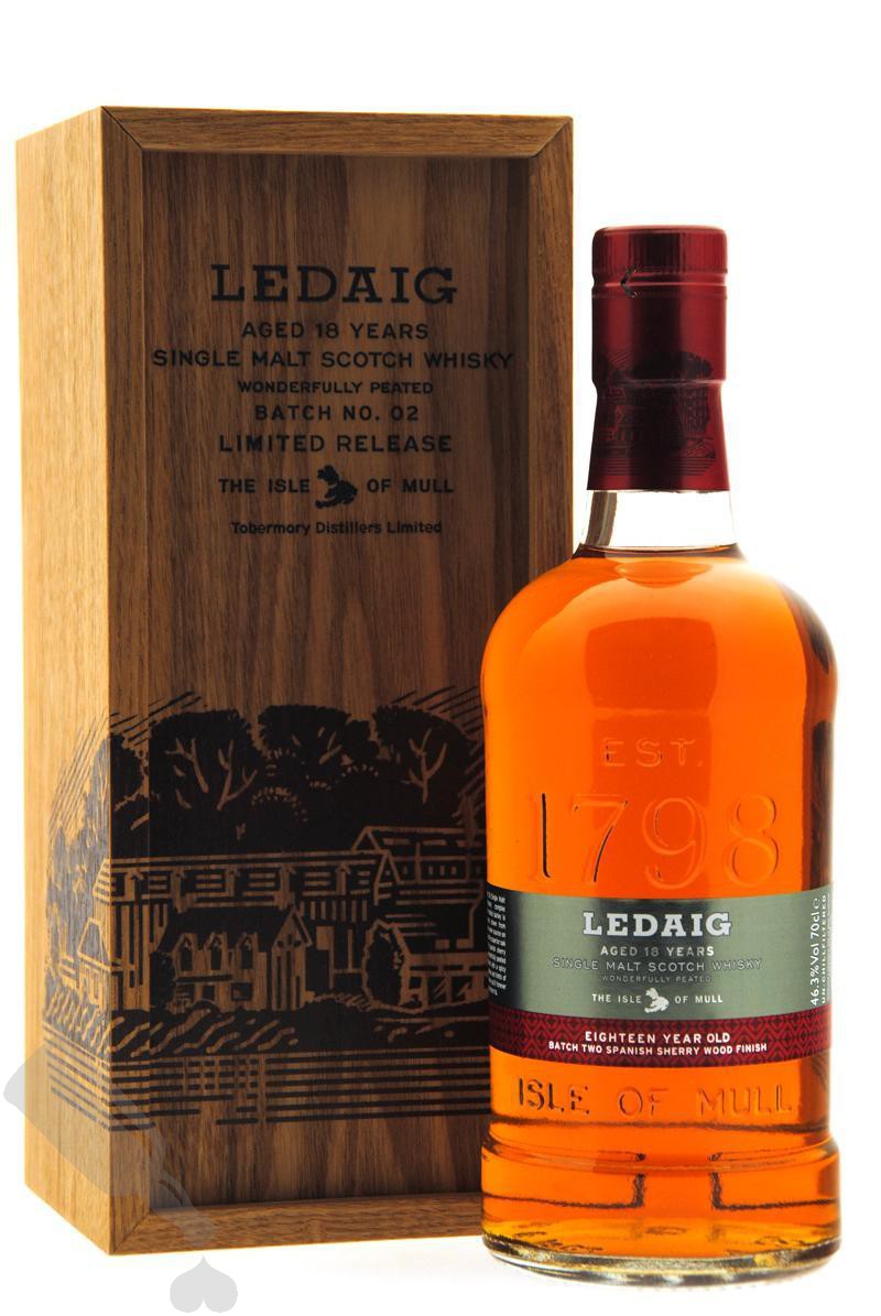 Ledaig 18 years Small Batch Limited Release Batch 2