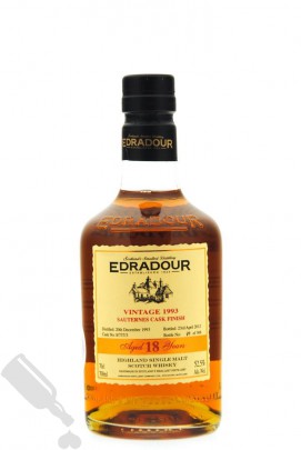 Edradour 18 years 1993 - 2012 #8/737/3 Sauternes Cask Finish