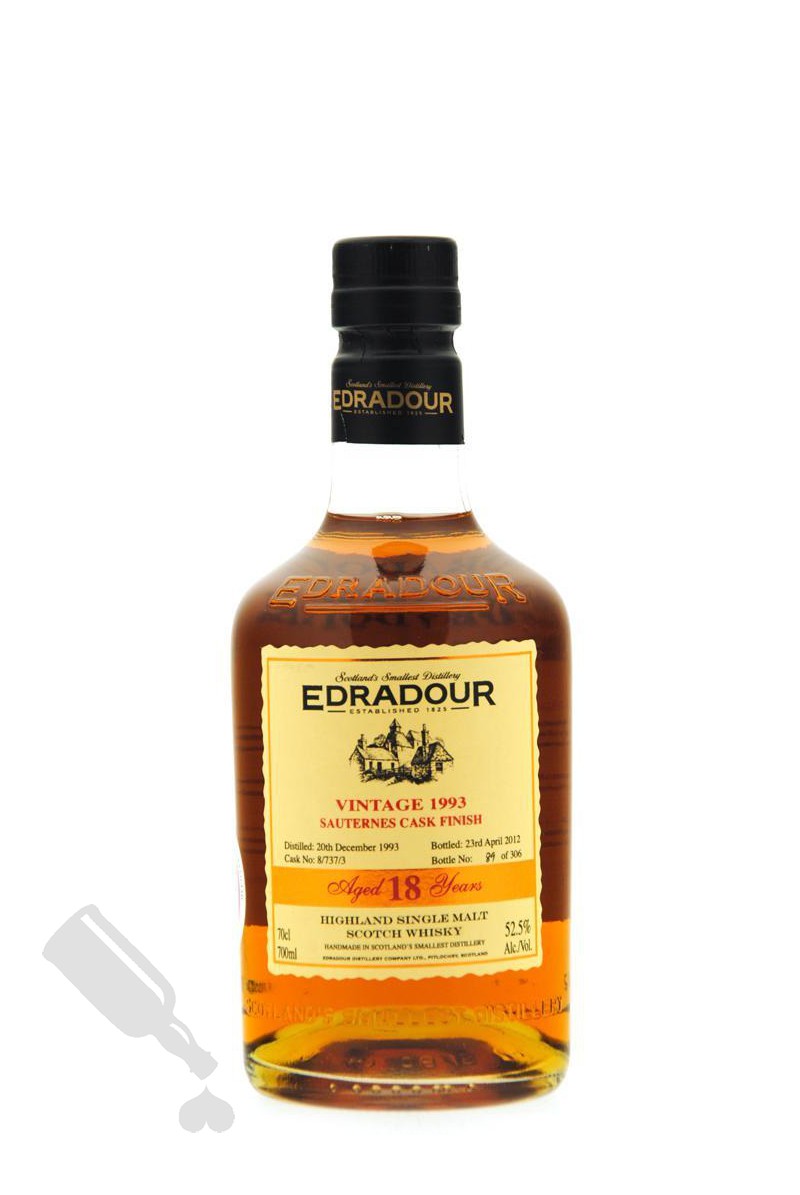 Edradour 18 years 1993 - 2012 #8/737/3 Sauternes Cask Finish