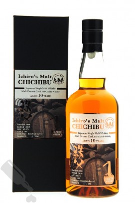Chichibu 10 years 2008 - 2019 #185 Malt Dream Cask for Claude Whisky