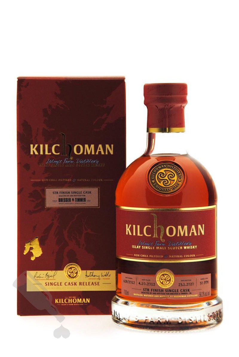 Kilchoman 2012 - 2020 #628/2012 STR Finish Single Cask Kilchoman 2012 - 2020 #628/2012 STR Finish Single Cask