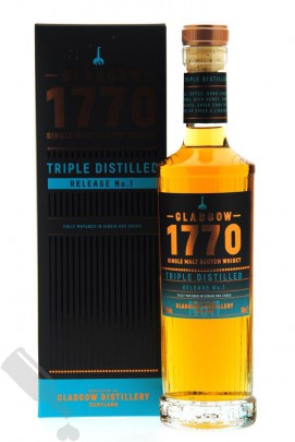 Glasgow 1770 Triple Distilled Release No.1 50cl