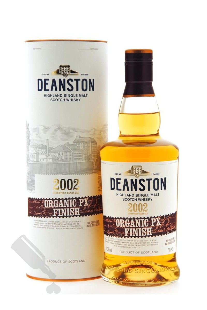 Deanston 17 years 2002 - 2020 Organic PX Finish Deanston 17 years 2002 - 2020 Organic PX Finish