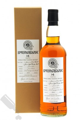 Springbank 14 years 1998 - 2012 Society Bottling