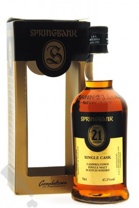 Springbank 21 years Single Cask for Hanseatische Weinhandelgesellschaft