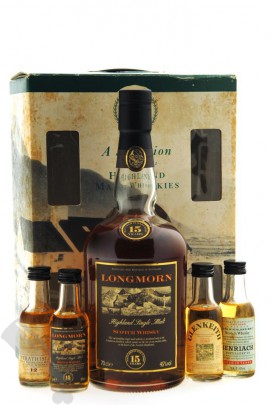 Longmorn 15 years + 4x 5cl The Heritage Selection