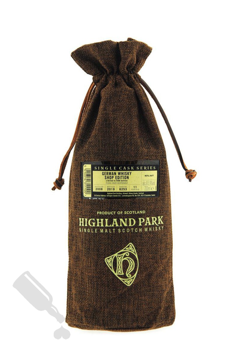 Highland Park 11 years 2008 - 2019 #6253 German Whisky Shop Edition