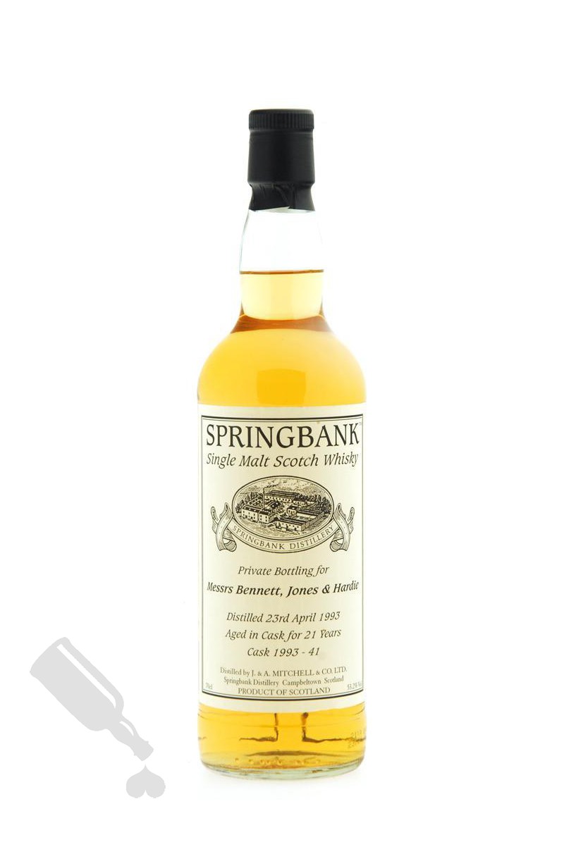 Springbank 21 years 1993 #1993-41 Private Bottling