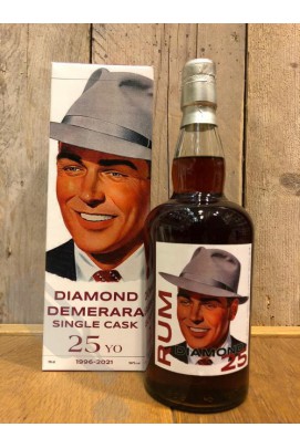 Diamond Demerara 25 years 1996 - 2021 Single Cask 55th Anniversary Corman Collins