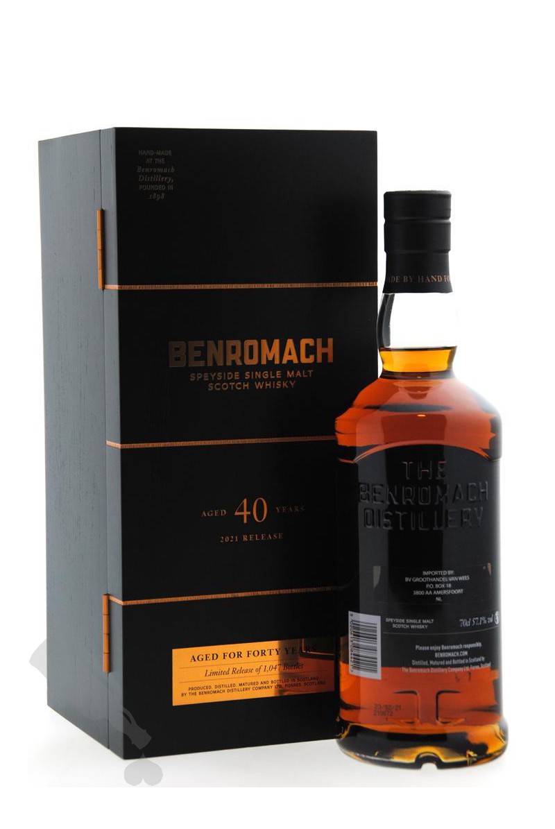 Benromach 40 years 2021 Release - Passie voor Whisky