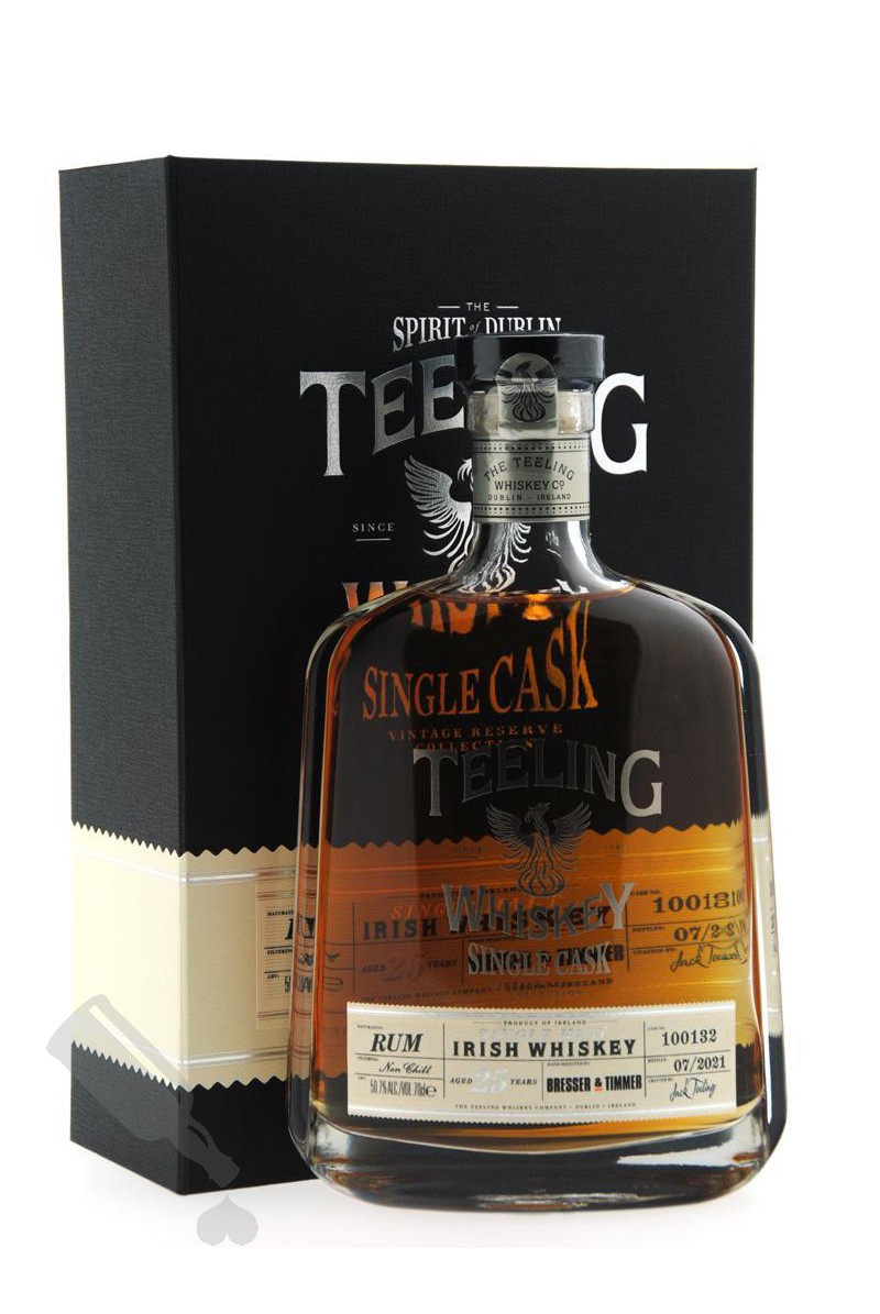 Teeling 25 years 2021 Single Rum Cask for The Netherlands