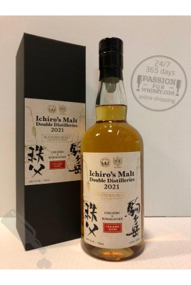 Chichibu Ichiro's Malt Double Distilleries 2021 Chichibu x Komagatake
