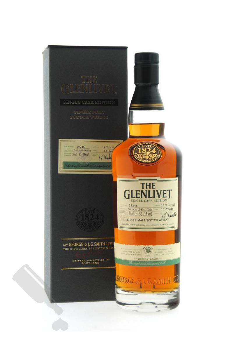 Glenlivet 18 years #59245 Castleton of Blairfindy Glenlivet 18 years #59245 Castleton of Blairfindy