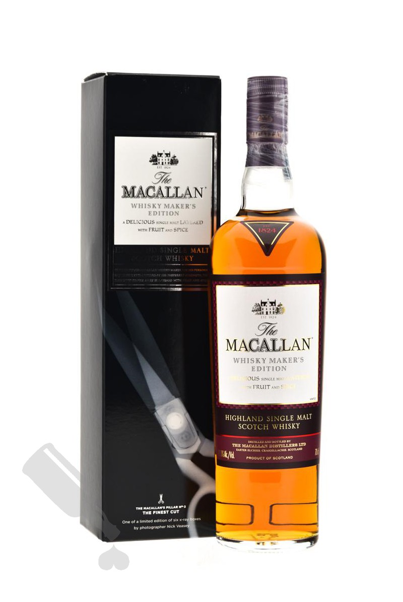 Macallan Whisky Maker's Edition 'The Finest Cut'