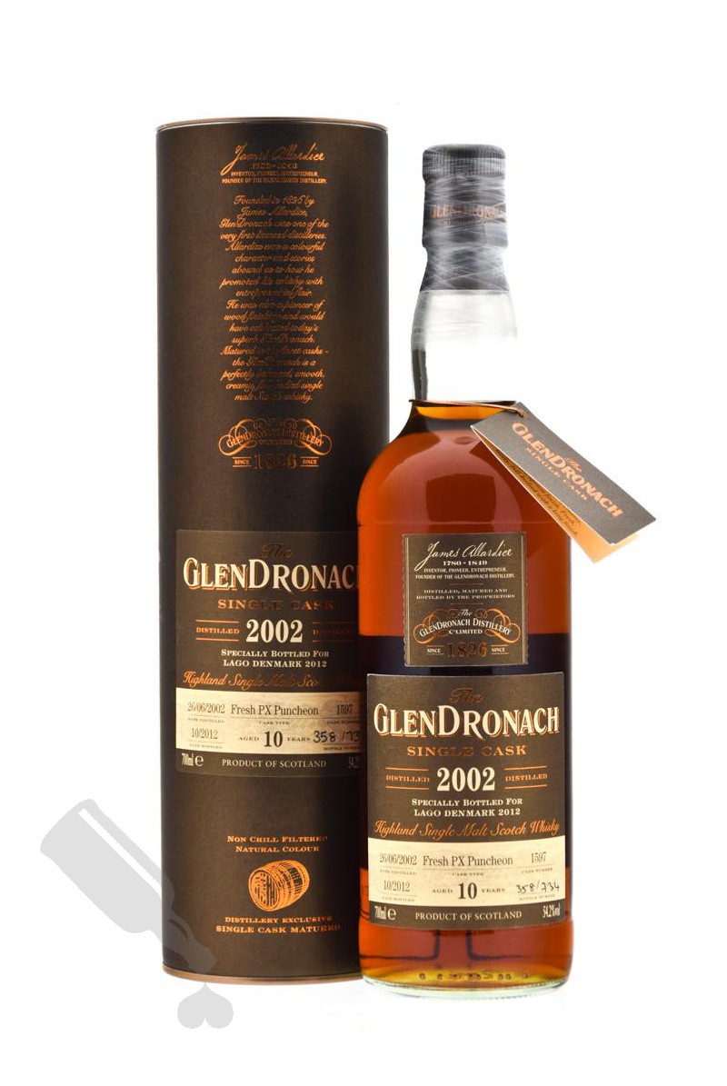 GlenDronach 10 years 2002 - 2012 #1597 for LAGO Denmark