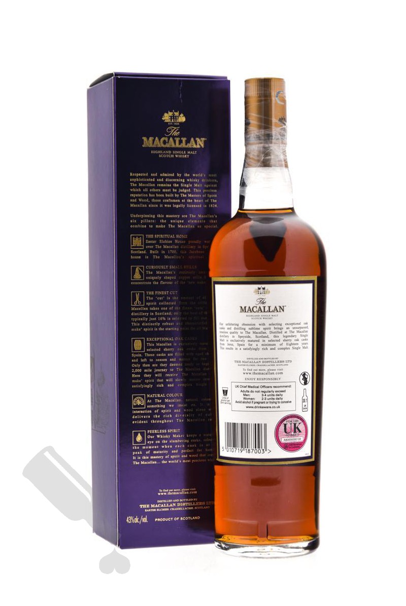 Macallan 18 years 1994 Sherry Oak - Passie voor Whisky