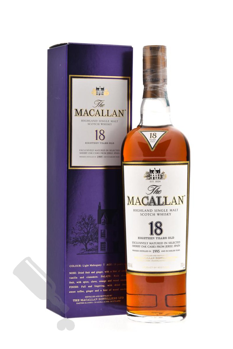 Macallan 18 years 1995 Sherry Oak