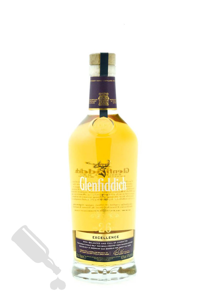 Glenfiddich 26 years Excellence - Passie voor Whisky