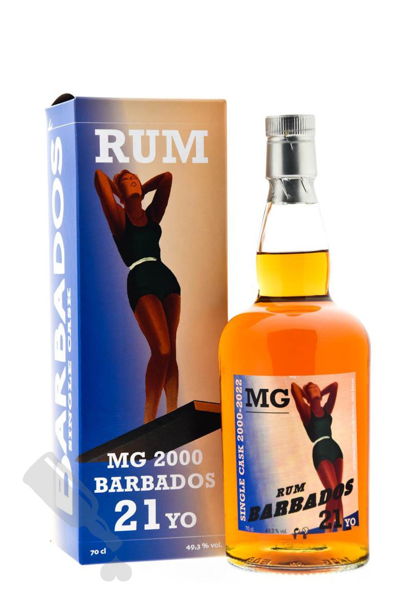 Mount Gay 21 years 2000 - 2022 Single Cask for Corman Collins
