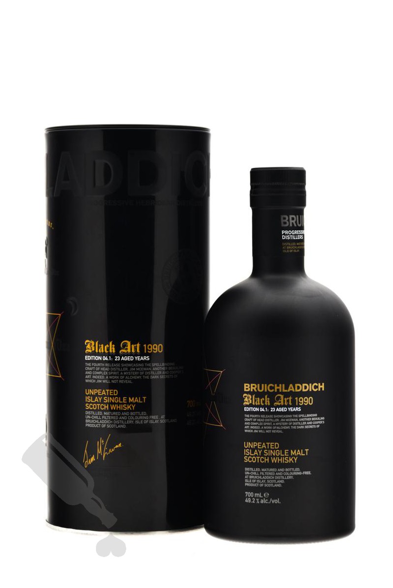 Bruichladdich 23 years 1990 Black Art Edition 04.1 - Passie voor