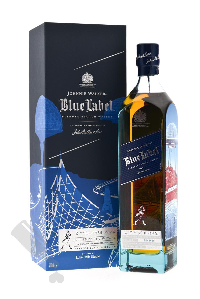 Johnnie Walker Blue Label Cities of the Future 2220 City x Mars