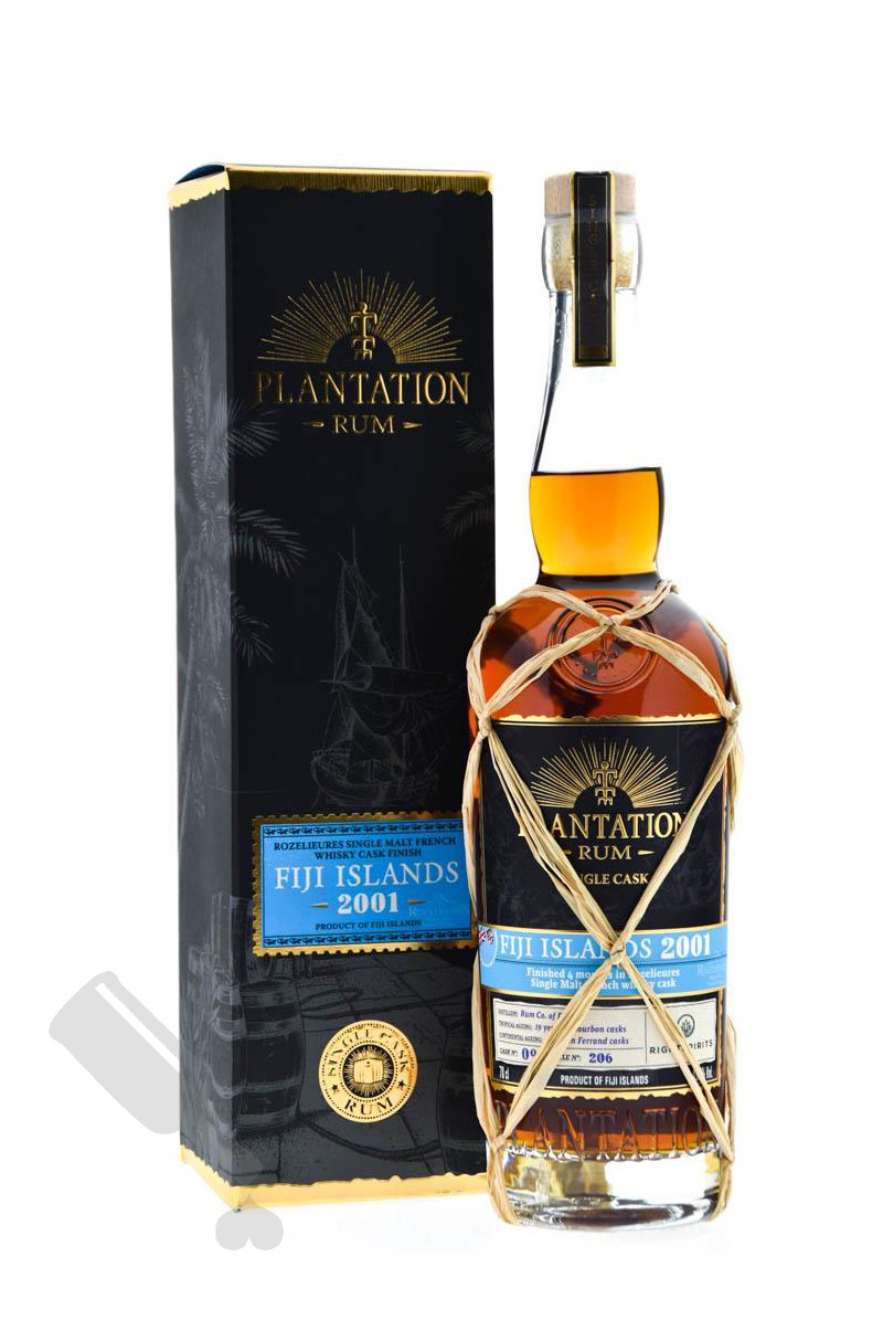 Fiji 20 years 2001 - 2022 Plantation Rum Rozelieures Single Malt Whisky Cask