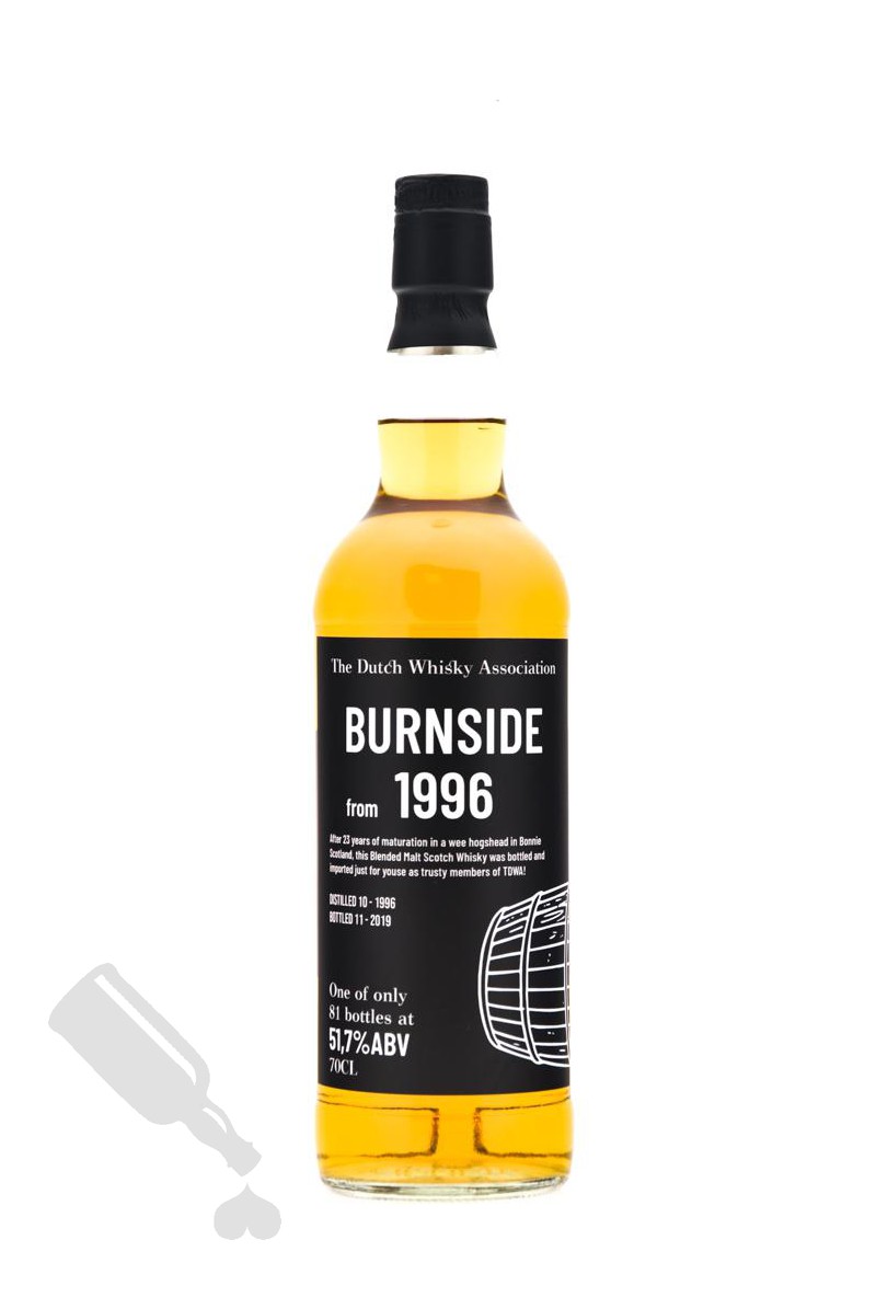 Burnside 23 years 1996 - 2019 for The Dutch Whisky Association
