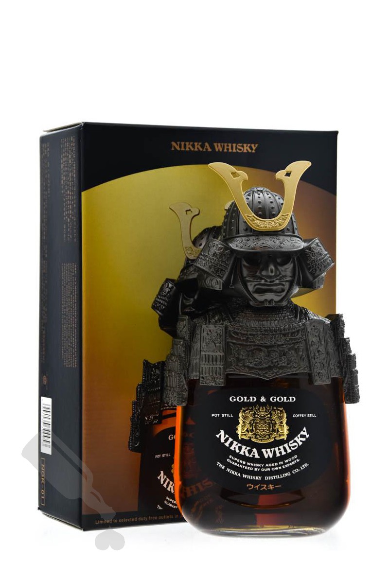 Nikka Gold & Gold Samurai Bottle 75cl