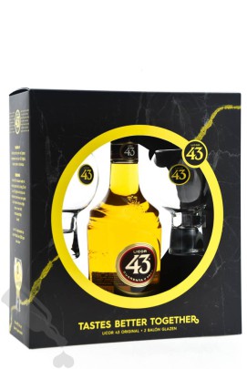 vochtigheid Sturen Proportioneel Licor 43 Original - Giftpack - Passie voor Whisky