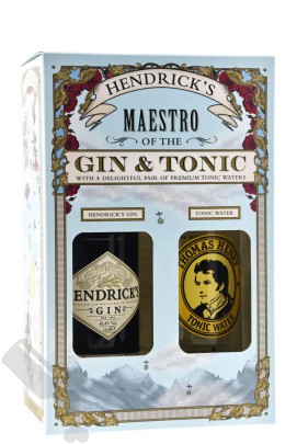 Hendrick's Gin 35cl + Thomas Henry Tonic Water 75cl - Giftpack