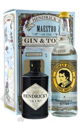 Hendrick's Gin 35cl + Thomas Henry Tonic Water 75cl - Giftpack