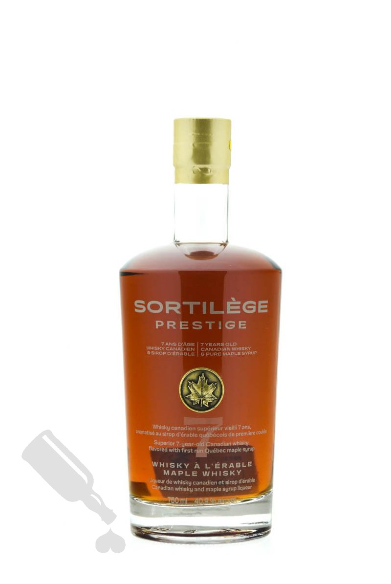 Sortilège Prestige 7 years Canadian Whisky & Maple Syrup