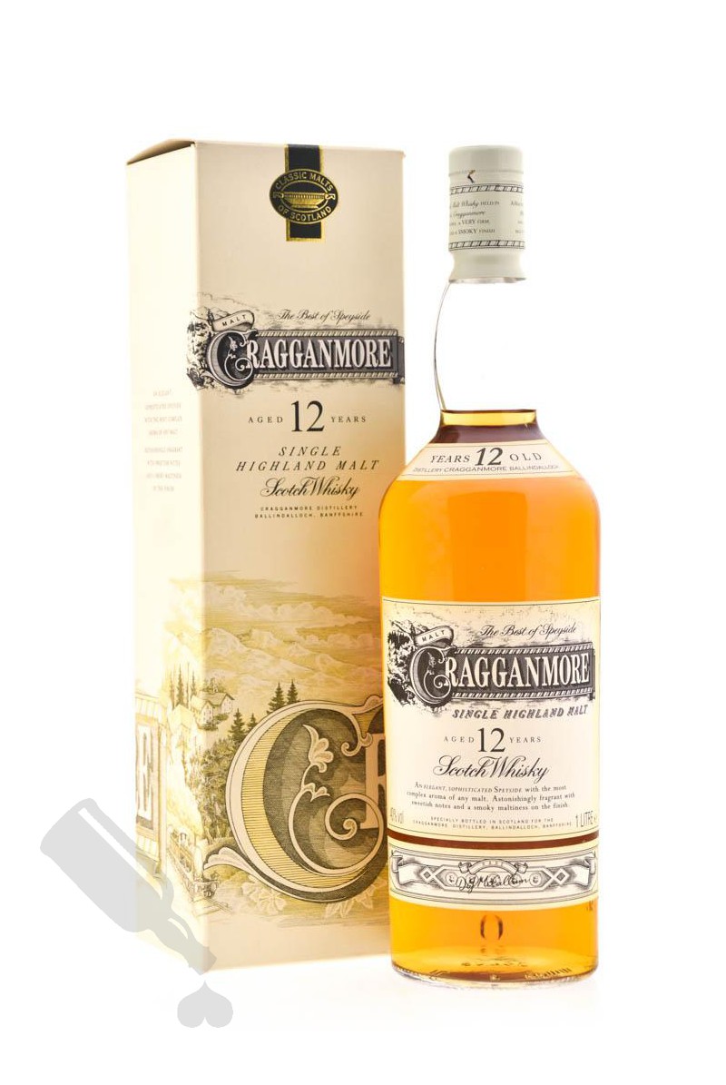 Cragganmore 12 years 100cl - Bot. 2000's