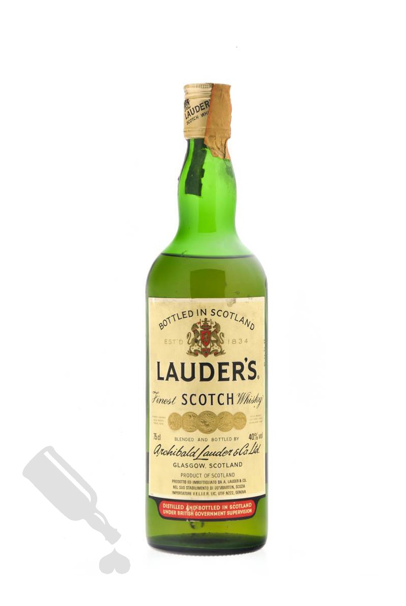Lauder's Finest Scotch Whisky 75cl - Bot. 1980's