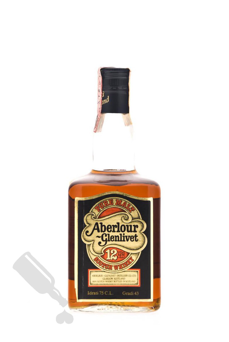 Aberlour - Glenlivet 12 years 75cl - Bot. 1970's - Passie voor Whisky