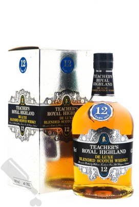 Teacher's 12 years Royal Highland 75cl - Bot. 1980's