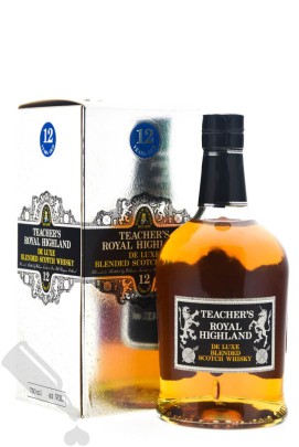 Teacher's 12 years Royal Highland 75cl - Bot. 1980's