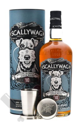 Scallywag 10 years including Branded Collapsible Cup