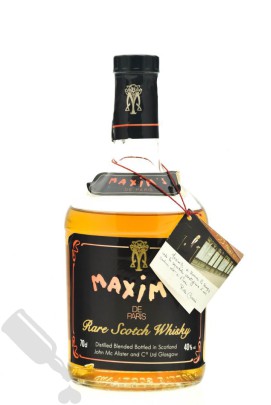 Maxim's de Paris - Rare Scotch Whisky