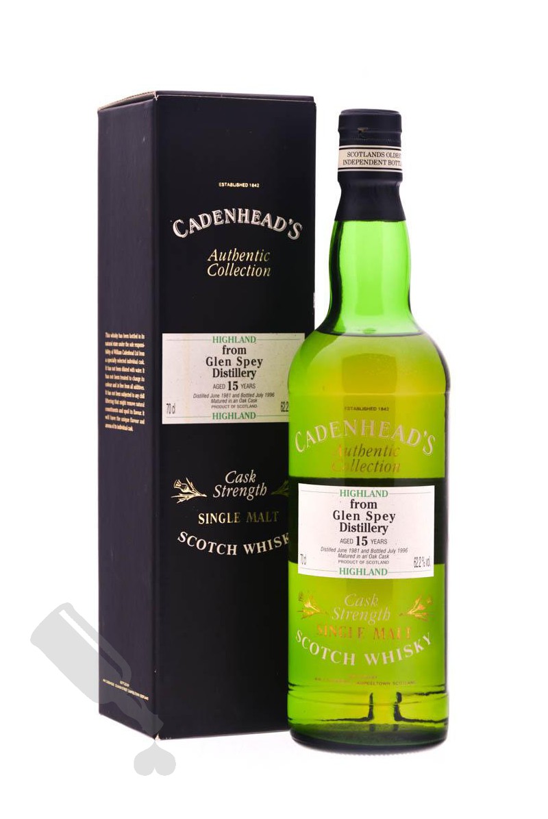 Glen Spey 15 years 1981 - 1996 
