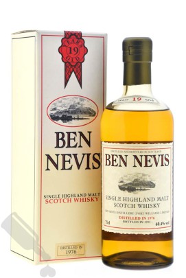 Ben Nevis 19 years 1976 - 1995 