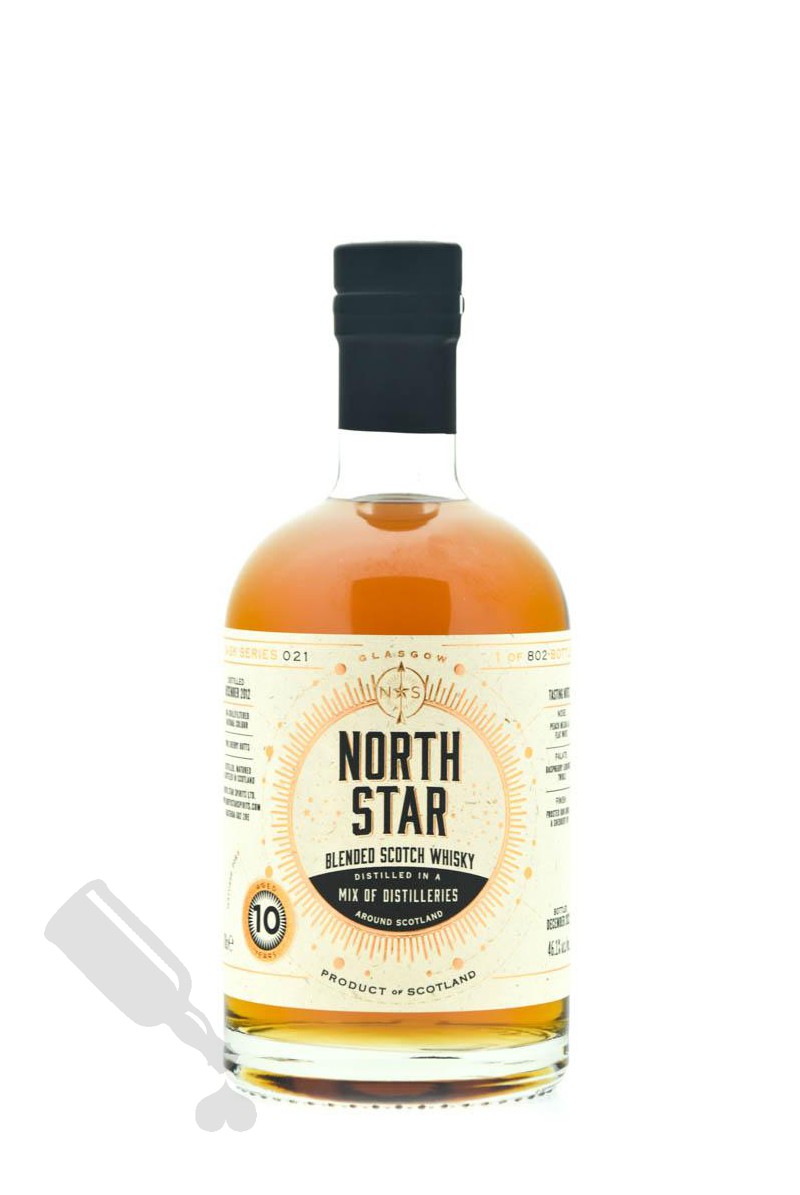North Star Blended Scotch Whisky 10 years Cask Series 021