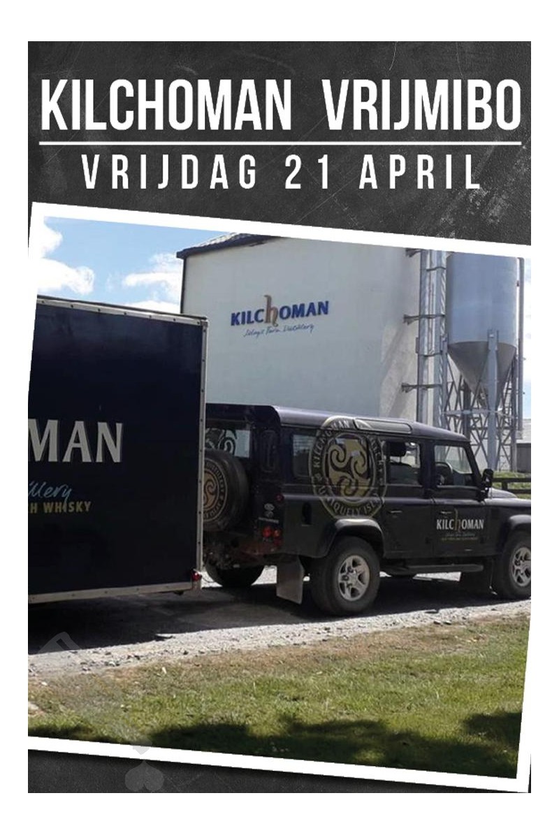 Kilchoman vrijdagmiddagborrel 21-04-2023 + t-shirt