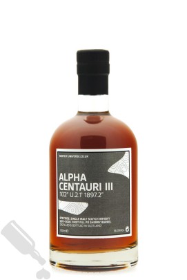 Alpha Centauri III 2011 - 2020 First Fill PX Sherry Barrel
