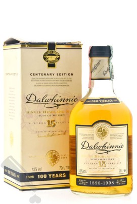 Dalwhinnie 15 years Centenary Edition