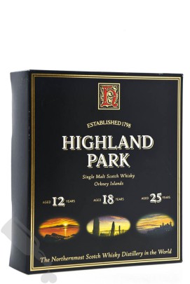 Highland Park 12 years - 18 years - 25 years 3x 33.3cl - Passie