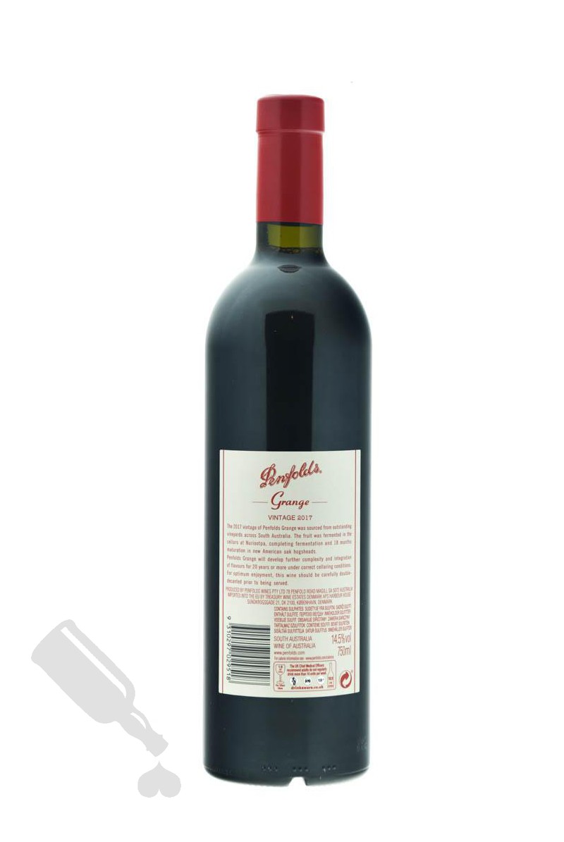 Penfolds Grange Bin 95 2017 - Passie voor Whisky